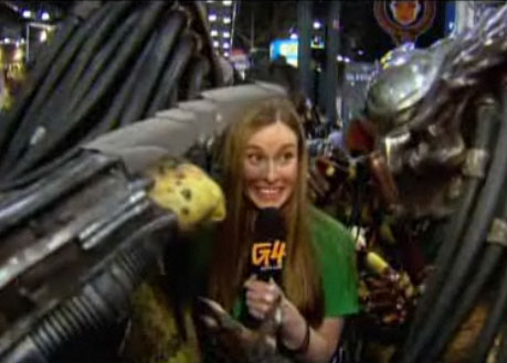 Scene on Video: Blair Butler Visits NYCC 2010 for Attack of the Show
