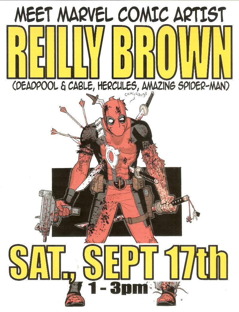 NJ - Deadpool Signing | Convention Scene