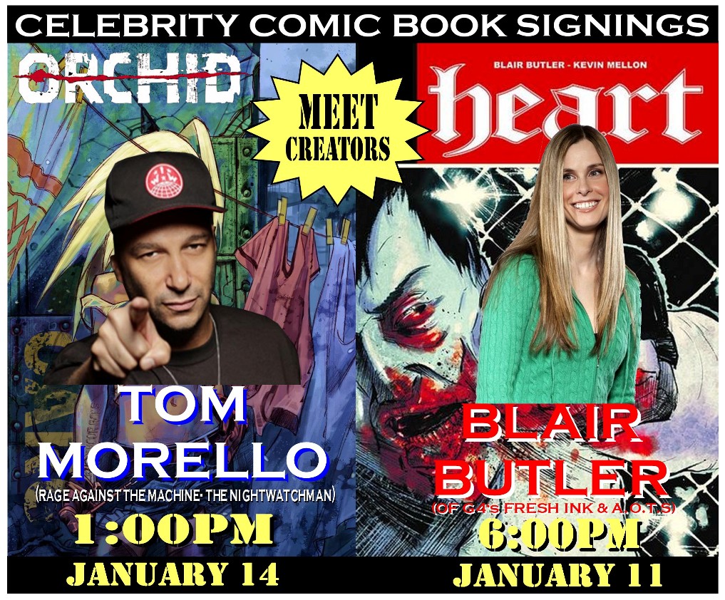 CA – Celebrity Signings