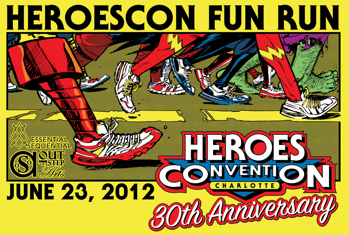 First Annual HeroesCon Fun Run | Convention Scene