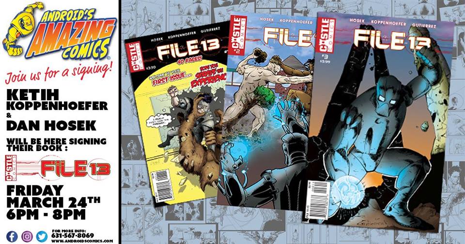 NY - File 13 Signing | Convention Scene