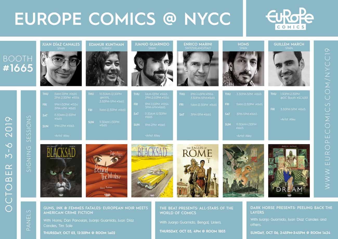comic book convention schedule