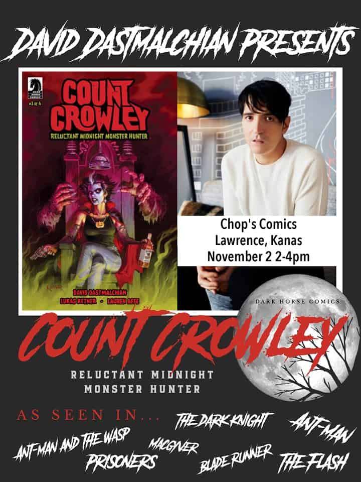 KS - Count Crowley Signing | Convention Scene