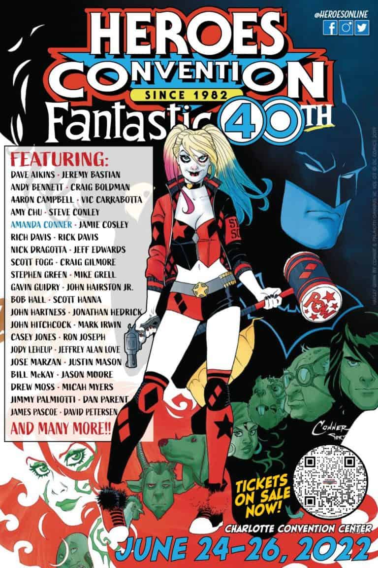 HeroesCon 2022 Announces Another Round of Guests