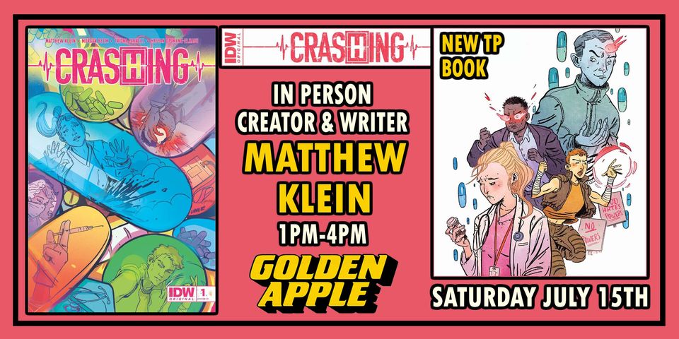 Ca Crashing Signing Convention Scene