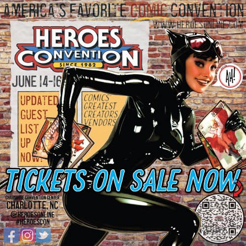America's favorite heroes convention tickets on sale now.