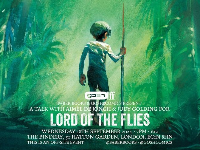 UK - Lord of the Flies at 70 Q&A | Sept 18th | Convention Scene