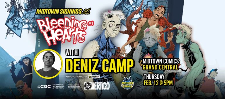 NYC – Bleeding Hearts #1 Signing | Feb 12th