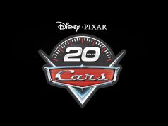 SF – Cars 20th Anniversary Q&A | July 25th Disney Pixar "Cars" 20th anniversary logo featuring a speedometer and the word "Cars" on a red grille emblem, set against a black background.