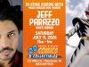 NH – Dino Thunder White Ranger Signing | July 11th Promotional poster for an in-store signing with Jeff Parazzo, White Ranger from Power Rangers Dino Thunder, at Double Midnight Comics in Manchester, NH on July 11, 2026, 11am–1pm.