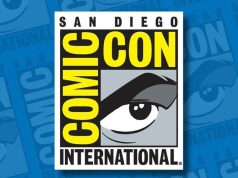 1st Round of Comic-Con 2026 Guests San Diego Comic-Con International logo featuring a stylized eye and bold text on a blue background.