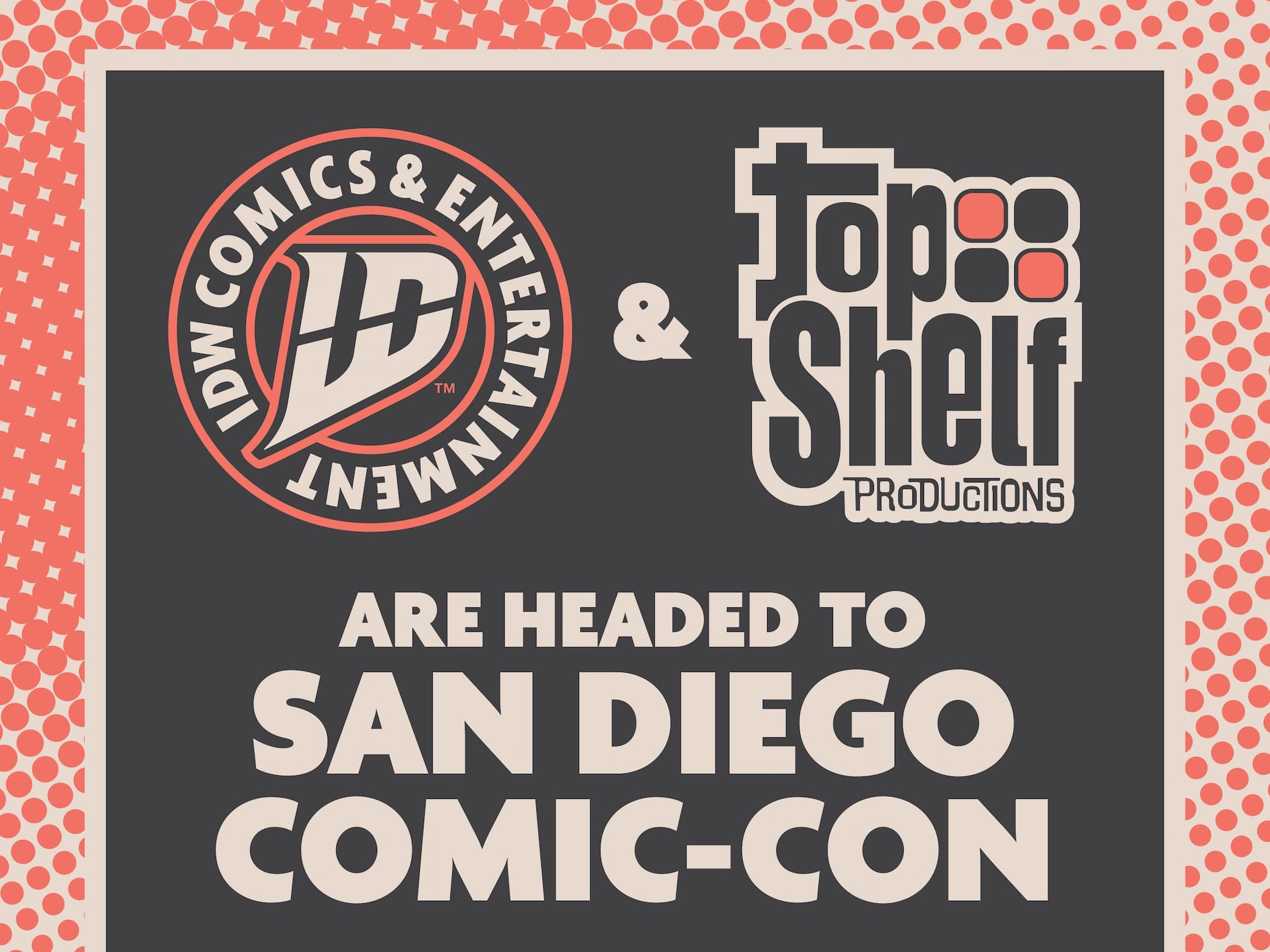 IDW SDCC 2026 Signing Schedule