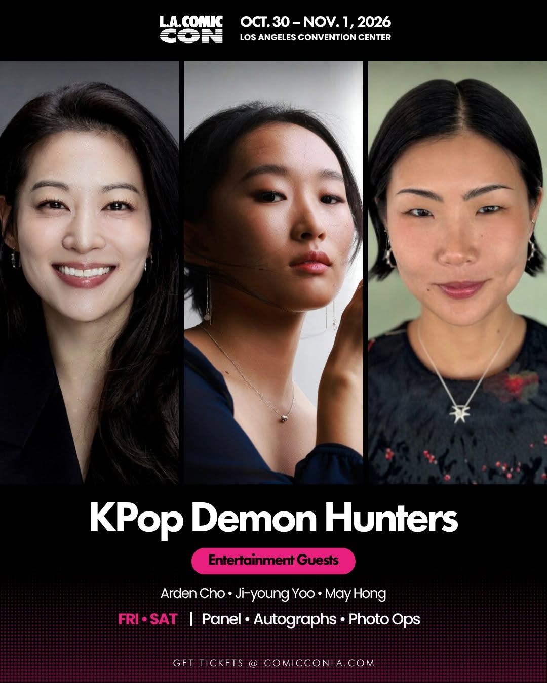 K-Pop Demon Hunters Cast Reunite at LACC 2026 | Convention Scene