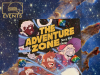 MA – The Adventure Zone Live | July 16th A comic book titled "The Adventure Zone: Story and Song" is displayed against a cosmic background, with a Brookline Booksmith Events logo in the corner.