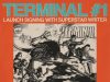 MD – Terminal #1 Signings | Aug 29-30th Poster for Terminal #1 launch signing with writer Joe Casey; event dates, locations, comic art, and website details featured.