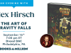 PA – Gravity Falls Q&A | Sept 16th Event poster for “An Evening with Alex Hirsch” for his book “The Art of Gravity Falls,” scheduled September 16, 7:00 pm ET at Drexel DAC, Philadelphia, PA, hosted by Books-A-Million.