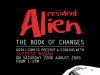 UK – Resident Alien Signing | Aug Poster for “Resident Alien: The Book of Changes” comic signing event with Peter Hogan on August 22, 2026, at Gosh! Comics, London, from 1-2 PM. Black, red, and white color scheme.