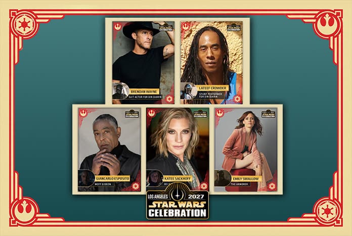 5 New Celebrity Guests Added to Star Wars Celebration LA 2027