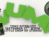 GA – The Wump Signing | Sept 27th Promotional flyer for “The Wump” event with Tony DiTerlizzi on September 27th at 3 PM at Little Shop of Stories, featuring book cover and author photo.