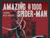 MD – Amazing Spider-Man #1000 Signing | Sept 30th Poster for Amazing Spider-Man #1000 signing event with writer Dan Slott in Annapolis on 9/30/26, 6–8pm. Includes event details, rules, and image of Spider-Man swinging on web.