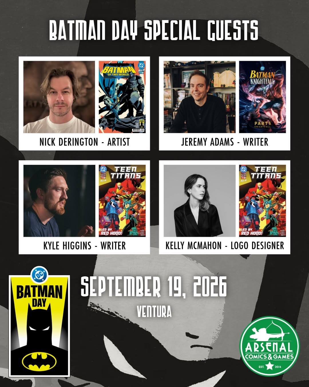 CA - Batman Day Signing
