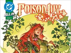 NV – Jessica Fong Signing | Sept 26th Comic book cover featuring Poison Ivy with long red hair and green attire surrounded by vines. German text and DC logo are visible, along with creators’ names and “Panini Comics” at the bottom.