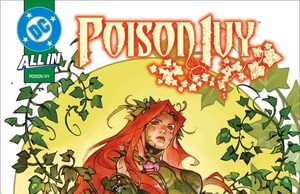 NV – Jessica Fong Signing | Sept 26th Comic book cover featuring Poison Ivy with long red hair and green attire surrounded by vines. German text and DC logo are visible, along with creators’ names and “Panini Comics” at the bottom.