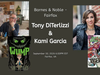 VA- The Wump Signing | Sept 30th Event flyer with photos of Tony DiTerlizzi and Kami Garcia, their books, and event details: Barnes & Noble Fairfax, September 30, 2026, 6:00 PM EST, in Fairfax, VA.