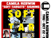 IL – Soft Targets Signing | Oct 22nd Promotional flyer for a Camila Kerwin book signing for “Soft Targets” on October 22 from 5pm–7pm at Challengers Comics in Chicago, featuring comic panels and a photo of the author.