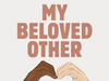 UK – My Beloved Other Signing | Nov 5th Event poster for the book launch of My Beloved Other at Gosh! Comics on November 5, 2026, featuring an illustration of two hands forming a heart shape.