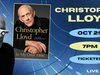 CA – Christopher Lloyd Signing | Oct 29th Event poster for Christopher Lloyd’s memoir “In My Own Time,” taking place October 29 at 7 p.m. at Harmony Gold.