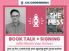 SC – The Mess Signing | Oct 6th Event flyer for a book talk and signing with Noah Van Sciver for his book “The Mess,” on October 6 at 6pm at 734 Harden St, Columbia, SC, hosted by All Good Books.