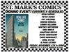 NYC – Real Life Comix Signing | Nov 6th St. Mark’s Comics event poster listing a book signing for “Real Life Comix” on November 6th with a list of participating artists and event details.